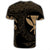 Hawaiian Kanaka Turtle Polynesian T Shirt Gold - Polynesian Pride