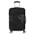 Hawaiian Kanaka Turtle Polynesian Luggage Covers Gray AH Black - Polynesian Pride