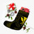 Hawaiian Kanaka Turtle Polynesian Christmas Stocking Yellow AH - Polynesian Pride