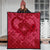 (Personalized) Hawaiian Lover Valentine's Day Premium Quilt - LOV Style AH - Polynesian Pride