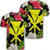 Hawaiian Map Heart Kanaka Hibiscus Polynesian T Shirt Unisex Black - Polynesian Pride