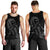 Hawaiian Map Heart Ribbon Cancer Hibiscus Gray Polynesian Tank Top - AH - Polynesian Pride