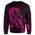 Hawaiian Map Heart Ribbon Cancer Hibiscus Pink Polynesian Sweatshirt - AH - Polynesian Pride
