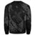 Hawaiian Map Hibiscus Turtle Fish Hook Polynesian Sweatshirt Grey - AH - Polynesian Pride