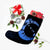 Hawaiian Map Hibiscus Turtle Polynesian Moon Christmas Stocking Blue - AH - Polynesian Pride