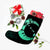 Hawaiian Map Hibiscus Turtle Polynesian Moon Christmas Stocking Turquoise - AH - Polynesian Pride