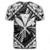 Hawaiian Map Kanaka Hibiscus White Polynesian T Shirt - Polynesian Pride