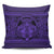 Hawaiian Map Madame Pele Mauna Kea Plumeria Polynesian Pillow Covers Purple AH Pillow Covers Black - Polynesian Pride