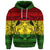 Custom Hawaiian Map Madame Pele Mauna Kea Plumeria Polynesian Hoodie Reggae - Polynesian Pride