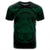 Hawaiian Map Madame Pele Polynesian T Shirt Green - Polynesian Pride