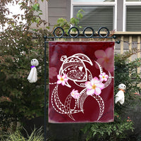 Hawaiian Map Plumeria Turtle Swim Polynesian Flag - AH - Polynesian Pride