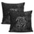 Hawaiian Map Turtle Kanaka Hibiscus Polynesian Pillow Covers - Gray - AH - Polynesian Pride