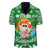 Hawaii Mele Kalikimaka Santa Claus Pattern Christmas Hawaiian Shirt - Green - Labo Style - AH - Polynesian Pride