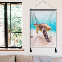 Hawaiian Ocean Picture Hanging Poster - AH - Polynesian Pride