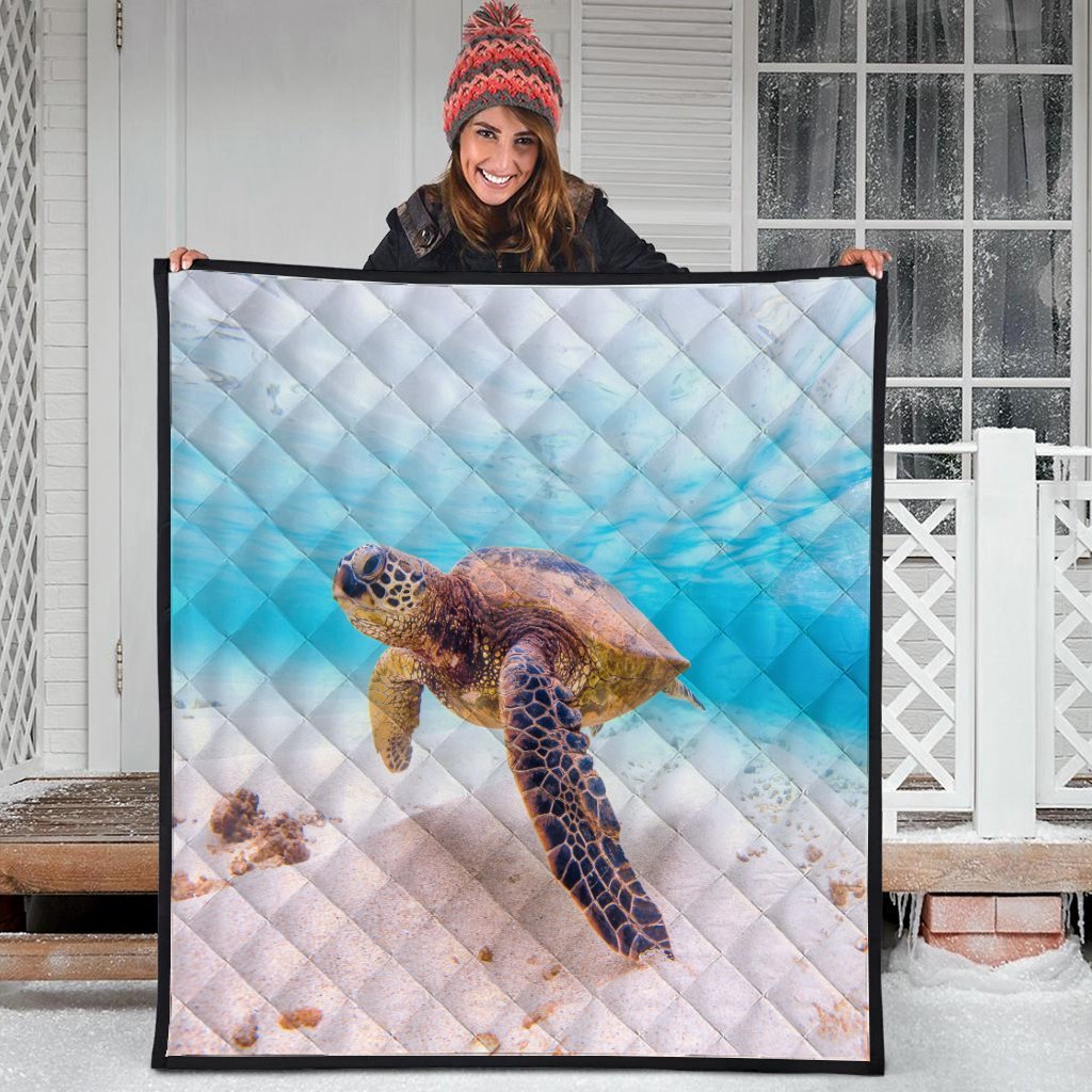 Hawaiian Ocean Picture Premium Quilts - AH - Polynesian Pride