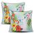 Hawaiian Orchids Strelitzia Hibiscus Plumeria Hummingbirds Polynesian Pillow Covers - AH - Polynesian Pride