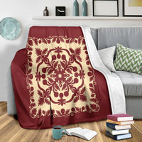 Hawaiian Palm Tree Quilt Vintage Premium Blankets - AH - Polynesian Pride