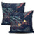 Hawaiian Palm Tree Volcano Night On The Land Pillow Covers - AH - Polynesian Pride