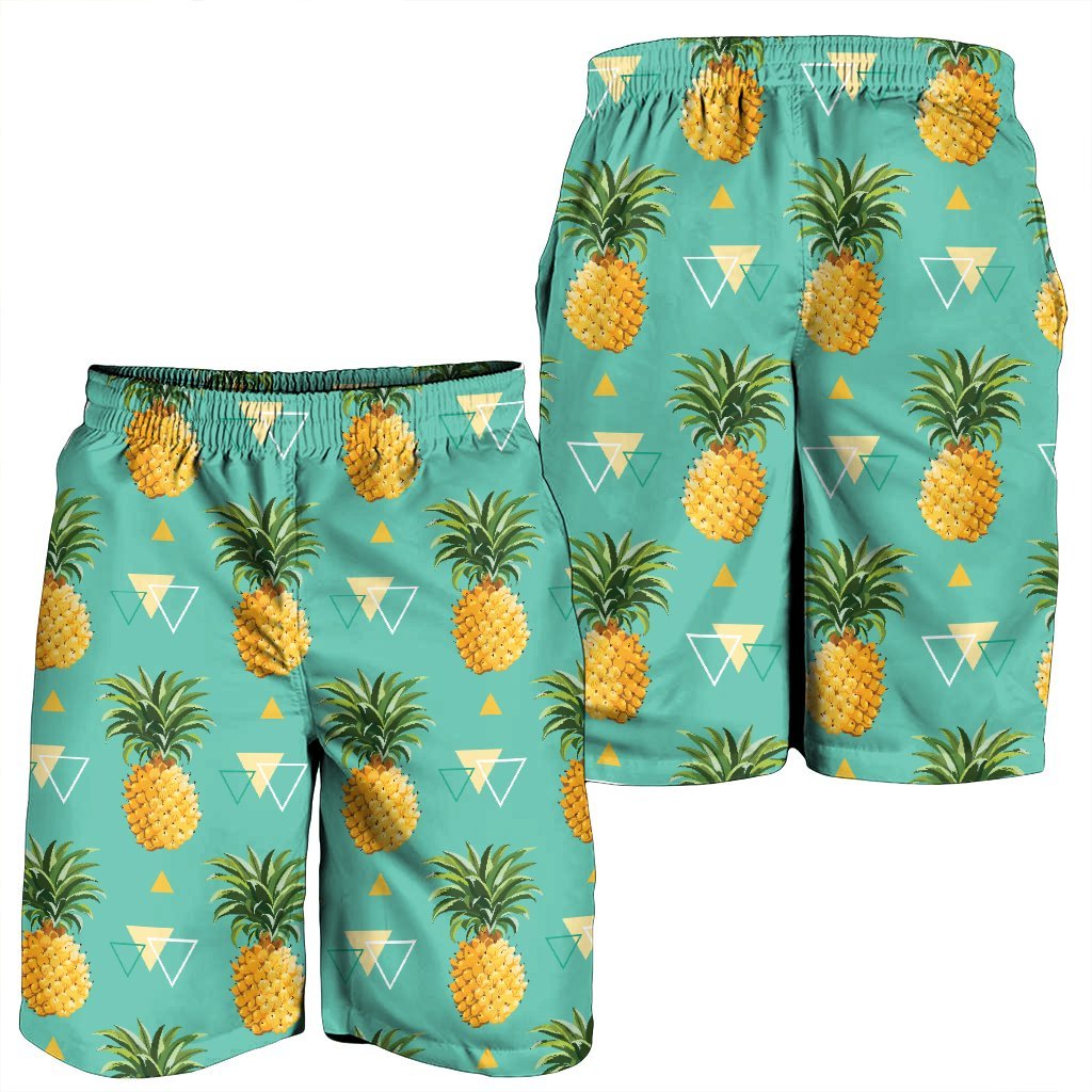 Hawaiian Pineapple Polynesian Men's Shorts - AH - Polynesian Pride