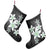 Hawaiian Plumeria Polynesian Christmas Stocking - Gray - AH - Polynesian Pride