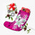 Hawaiian Plumeria Polynesian Christmas Stocking - Pink - AH - Polynesian Pride