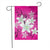 Hawaiian Plumeria Polynesian Flag - Pink - AH - Polynesian Pride