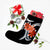 Hawaiian Plumeria Polynesian Orange Christmas Stocking - AH - Polynesian Pride