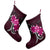 Hawaiian Plumeria Polynesian Pink Christmas Stocking - AH - Polynesian Pride