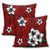 Hawaiian Plumeria Tribal Polynesian Pillow Covers Red AH - Polynesian Pride