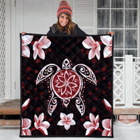 Hawaiian Reddie Turtle Plumeria Premium Quilts AH - Polynesian Pride