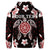 Custom Hawaiian Reddie Turtle Plumeria Hoodie - Polynesian Pride