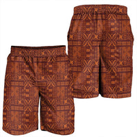 Hawaiian Traditional Aboriginal Pattern Polynesian Men's Shorts - AH - Polynesian Pride