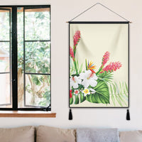Hawaiian Tropical Wonderful Hibiscus Plumeria Strelitzia Hanging Poster - AH - Polynesian Pride