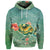 Custom Hawaiian Turtle and Hibiscus Polynesian Hoodie - Polynesian Pride