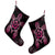 Hawaiian Turtle And Hibiscus Polynesian Christmas Stocking Pink - AH - Polynesian Pride