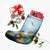 Hawaiian Turtle Dolphin In The Ocean Polynesian Christmas Stocking - AH - Polynesian Pride