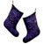 Hawaiian Turtle Hibiscus Plumeria Kanaka Polynesian Christmas Stocking Purple - Soft Style - AH - Polynesian Pride