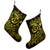 Hawaiian Turtle Hibiscus Plumeria Kanaka Polynesian Christmas Stocking Yellow - Soft Style - AH - Polynesian Pride