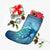 Hawaiian Turtle In The Sea Bubble Polynesian Christmas Stocking - AH - Polynesian Pride