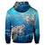 Custom Hawaiian Turtle Swim With Fish In The Ocean Polynesian Hoodie - Polynesian Pride