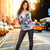 Hawaiian Wave Hibiscus Watercolor Turtle Polynesian Women's Off Shoulder Sweater - AH - Polynesian Pride