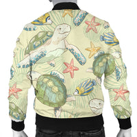 Hawaiian World Animals In Sea Bomber Jacket - AH - Polynesian Pride
