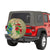 Hibibus Blue And Red Spare Tire Cover AH - Polynesian Pride