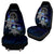 Palau Polynesian Car Seat Covers - Blue Turtle Couple - Polynesian Pride