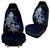 Guam Polynesian Car Seat Covers - Blue Turtle Couple - Polynesian Pride