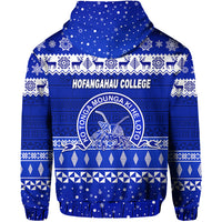 Hofangahau College Christmas Hoodie Simple Style LT8 - Polynesian Pride