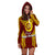 (Custom Personalised) Tonga High School Hoodie Dress Yellow Style LT6 - Polynesian Pride