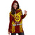 (Custom Personalised) Tonga High School Hoodie Dress Yellow Style LT6 - Polynesian Pride