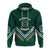 Custom Hawaii Rainbow Warriors Hoodie Simple Style LT7 Pullover Hoodie Deep Green - Polynesian Pride