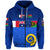 (JORDANEAU 32E71N - World Cup 2022) Vanuatu Hoodie KID Mix Australia and France Flag LT13 Zip Hoodie Gold - Polynesian Pride